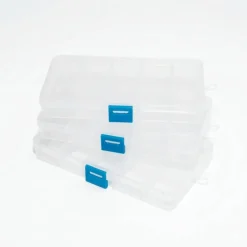Small Clear Bead Storage Cases, 3ct. by Bead Landing™