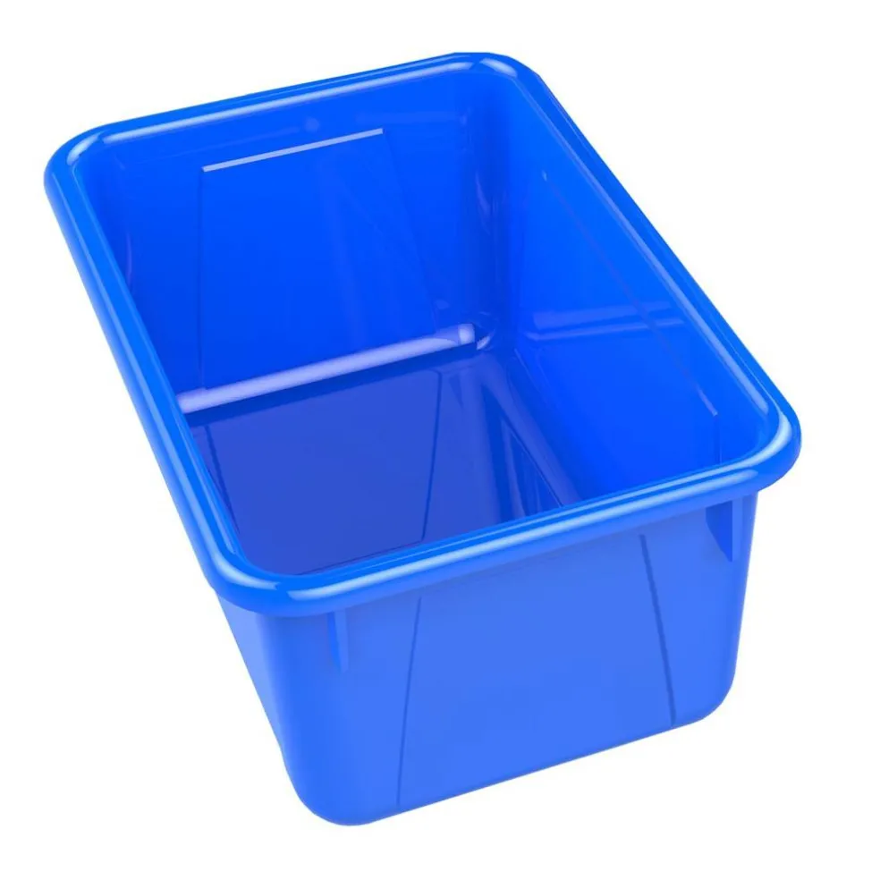 Small Cubby Bin, Blue