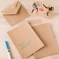 Small Kraft Cards & Envelopes by Recollections®, 4" x 5.5"