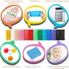 Small Modeling Clay Set, 12 Colors Safe & Non-Toxic Oven Bake Polymer Clay Starter Kit for Kids/Beginners