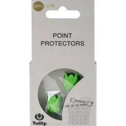 Small Point Protectors - Green Tulips - US Sizes 0-7 - by Tulip