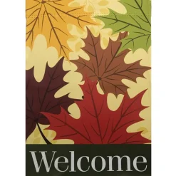 Small Welcome Autumn Harvest Garden Flag