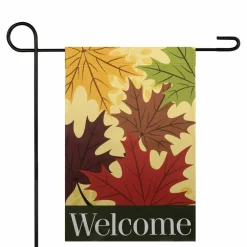 Small Welcome Autumn Harvest Garden Flag