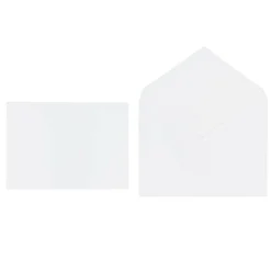 Small White Cards & Envelopes by Recollections®, 4" x 5.5"