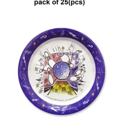 Smash Bowl Party 9 Inch Plates | Refreshments, activities, and decorations | RaheevĀ®