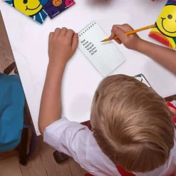 Smiley Face Mini Notepads, Assorted Designs, Classroom Rewards & Party Favors, 12 Packs