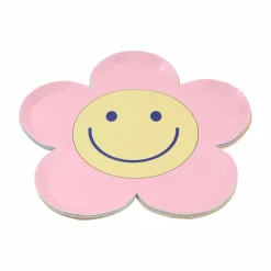 7" Smiling Flower Dinner Plates, 8ct. by Celebrate It™