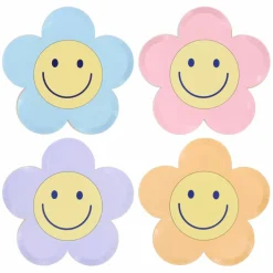 7" Smiling Flower Dinner Plates, 8ct. by Celebrate It™
