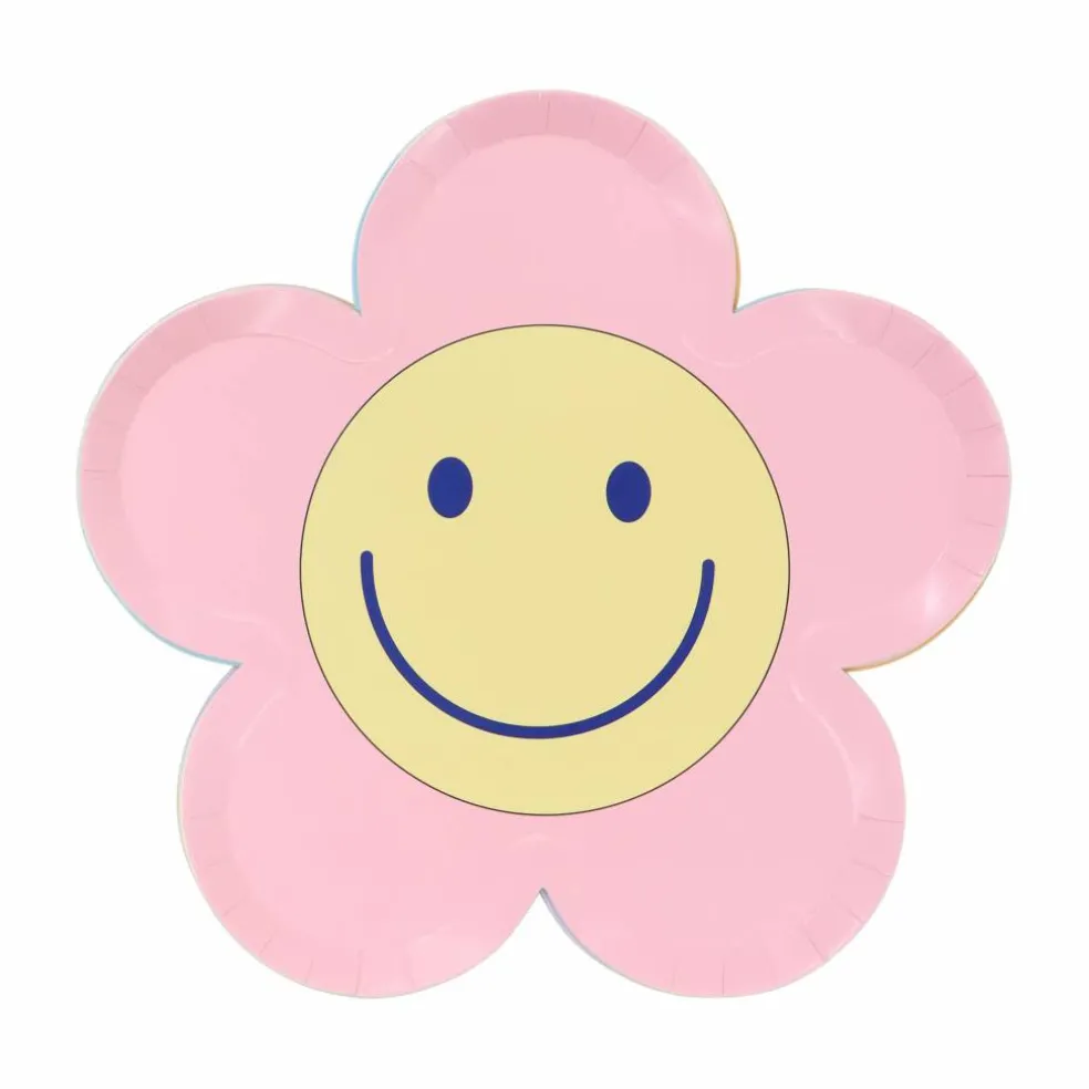 7" Smiling Flower Dinner Plates, 8ct. by Celebrate It™