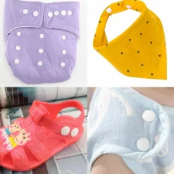 Snaps and Snap Pliers Set, 360 Sets T5 Plastic Buttons for Sewing and Crafting