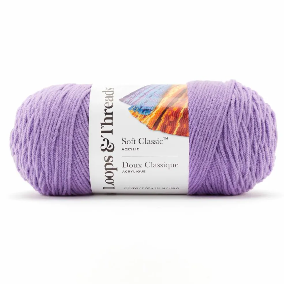 Soft Classic™ Solid Yarn by Loops & Threads®