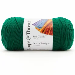 Soft Classic™ Solid Yarn by Loops & Threads®