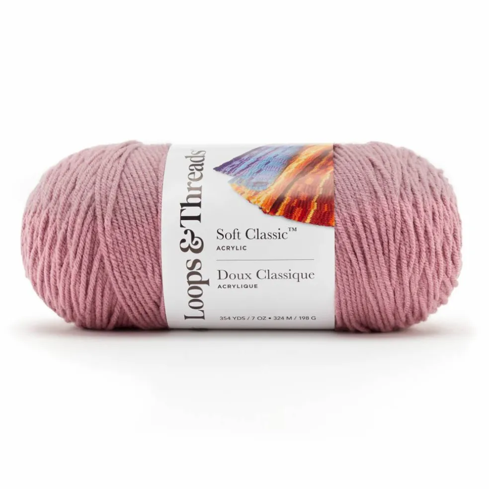 Soft Classic™ Solid Yarn by Loops & Threads®