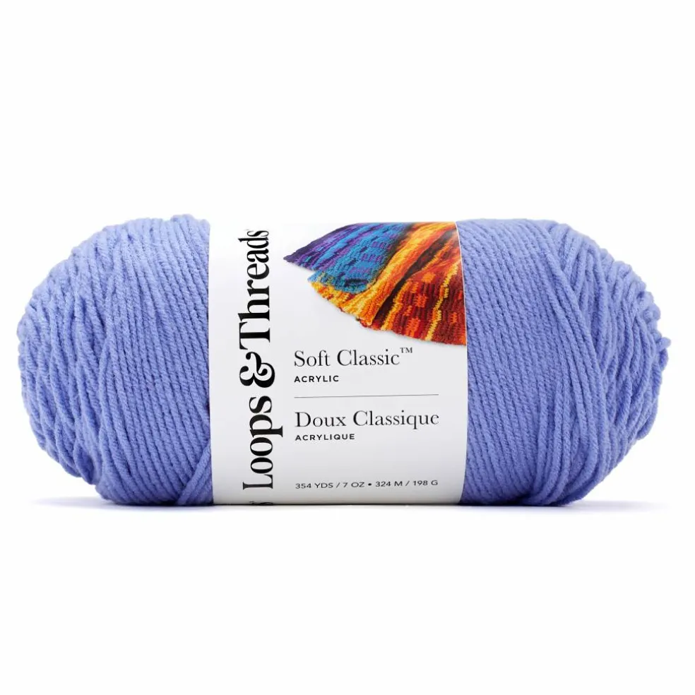 Soft Classic™ Solid Yarn by Loops & Threads®