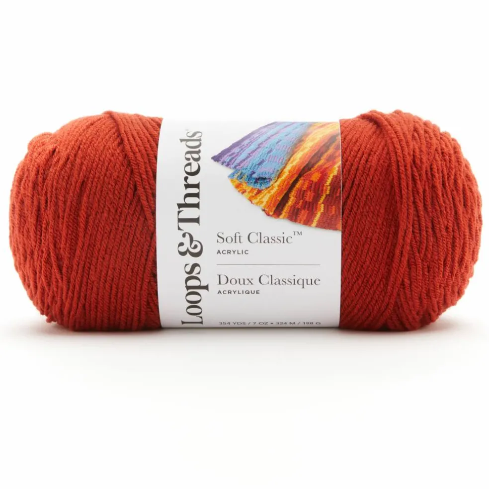 Soft Classic™ Solid Yarn by Loops & Threads®