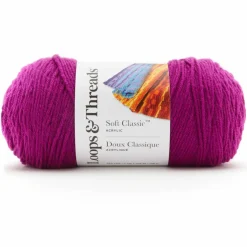 Soft Classic™ Solid Yarn by Loops & Threads®