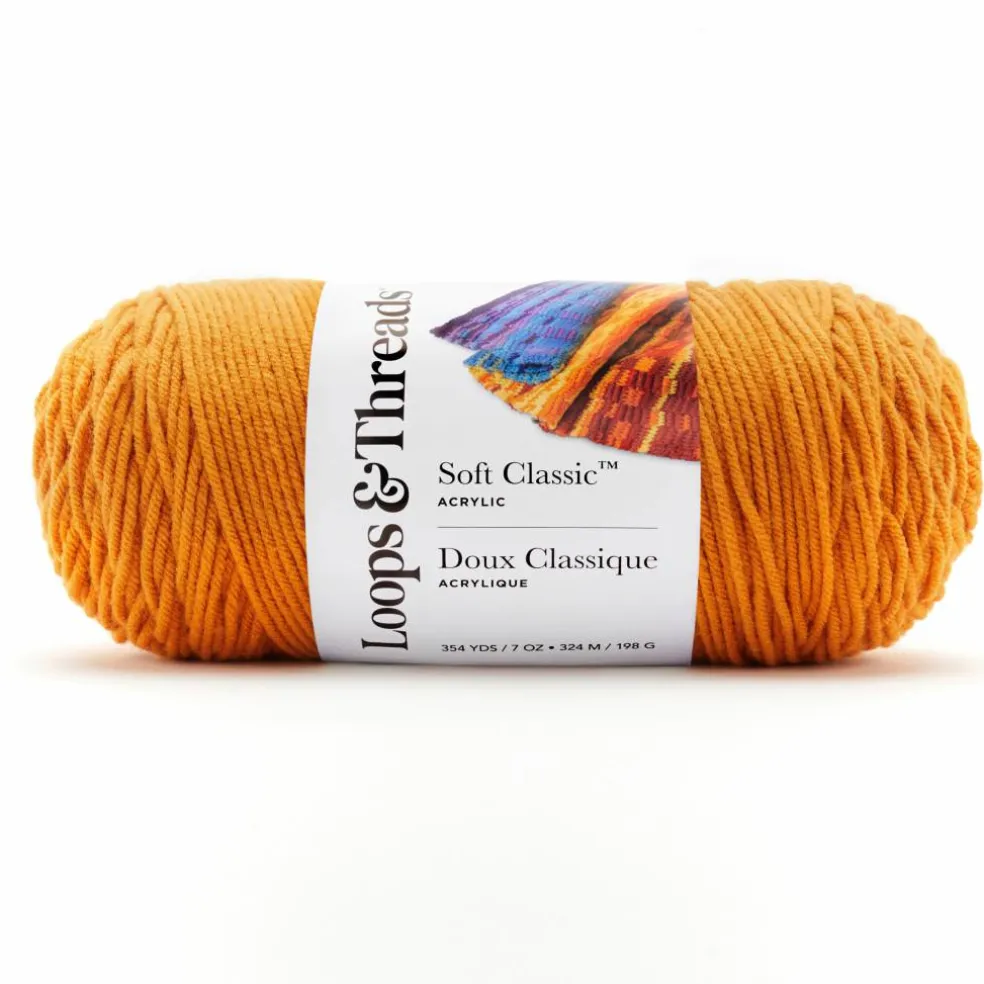Soft Classic™ Solid Yarn by Loops & Threads®