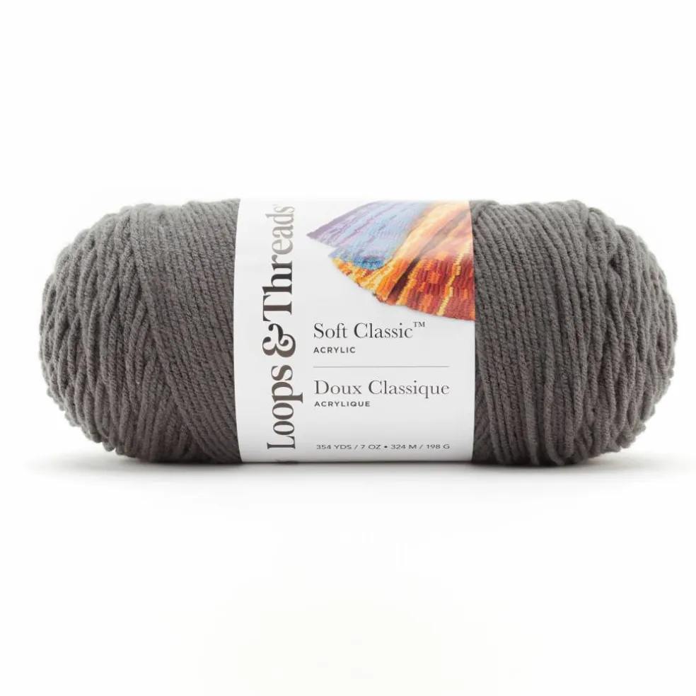 Soft Classic™ Solid Yarn by Loops & Threads®