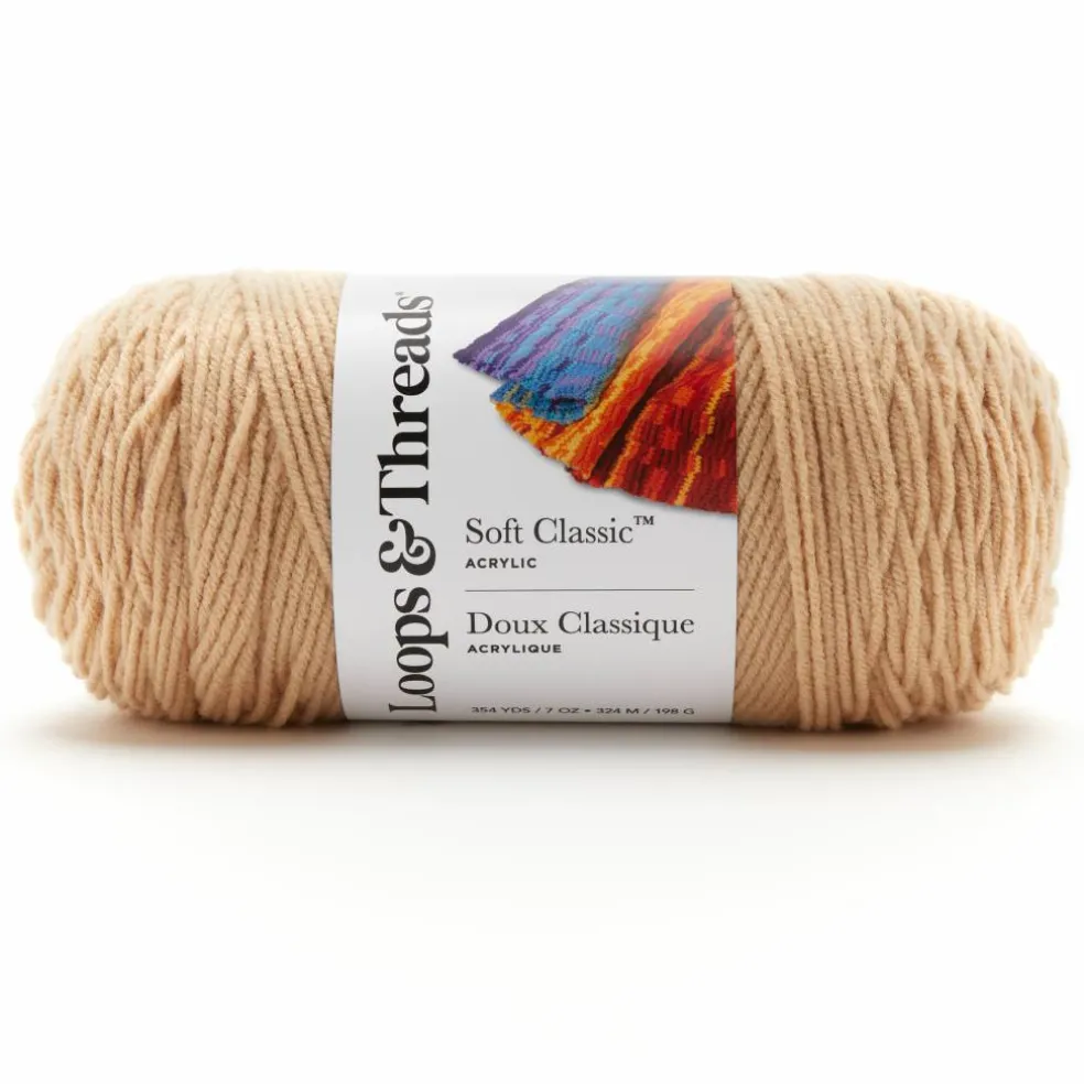 Soft Classic™ Solid Yarn by Loops & Threads®
