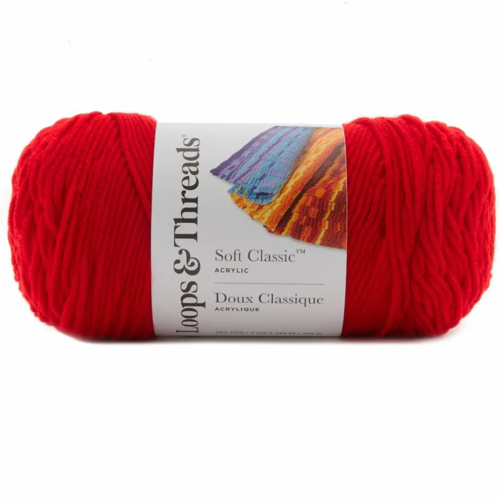 Soft Classic™ Solid Yarn by Loops & Threads®