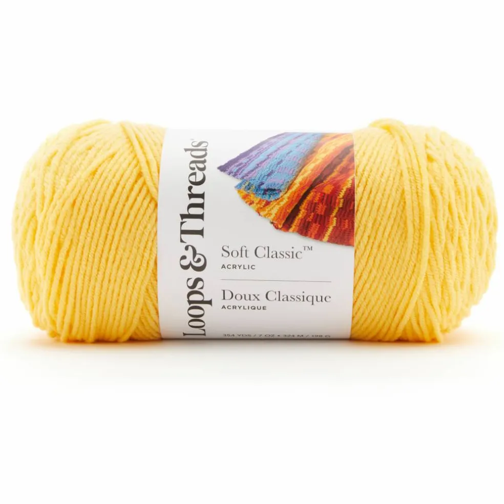 Soft Classic™ Solid Yarn by Loops & Threads®
