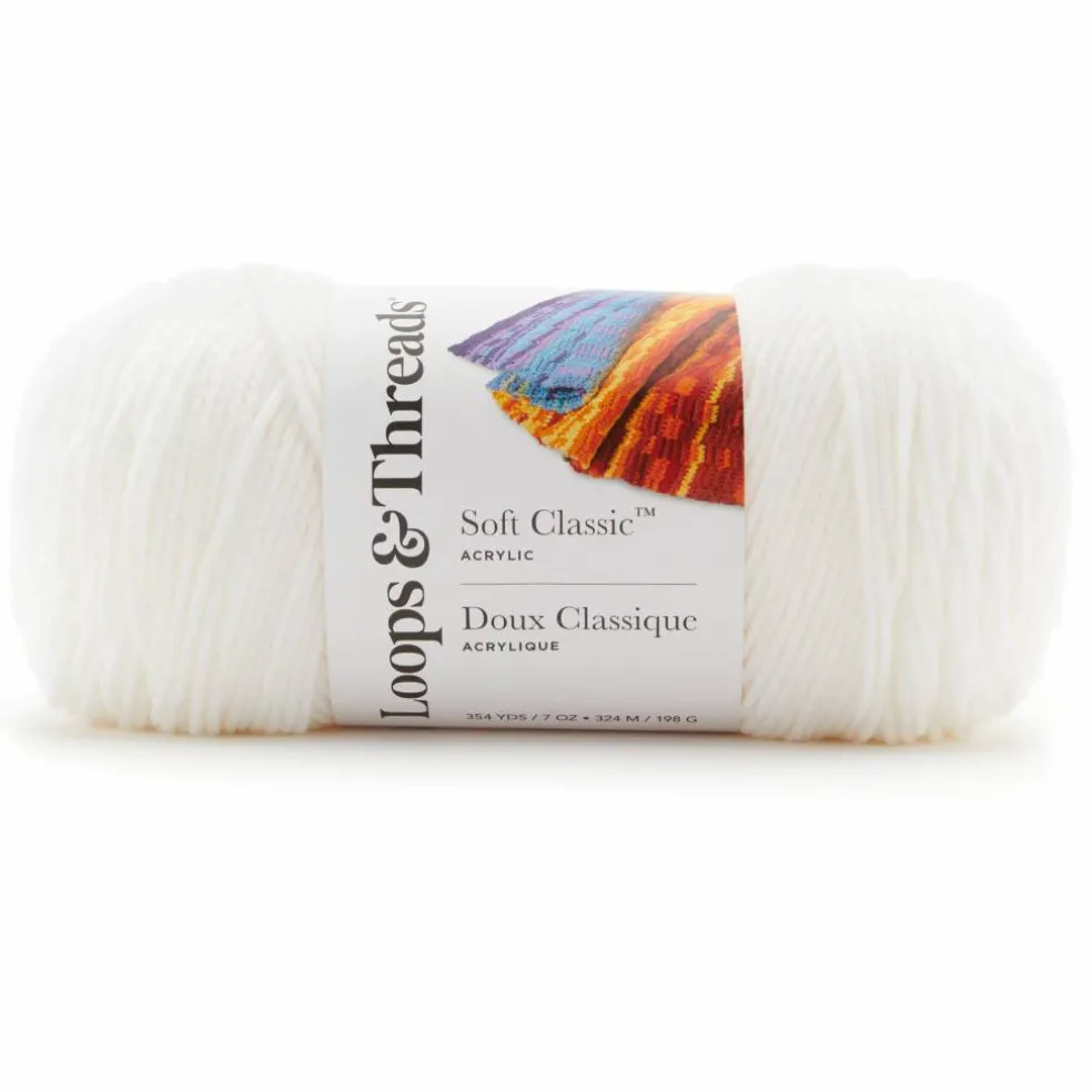 Soft Classic™ Solid Yarn by Loops & Threads®