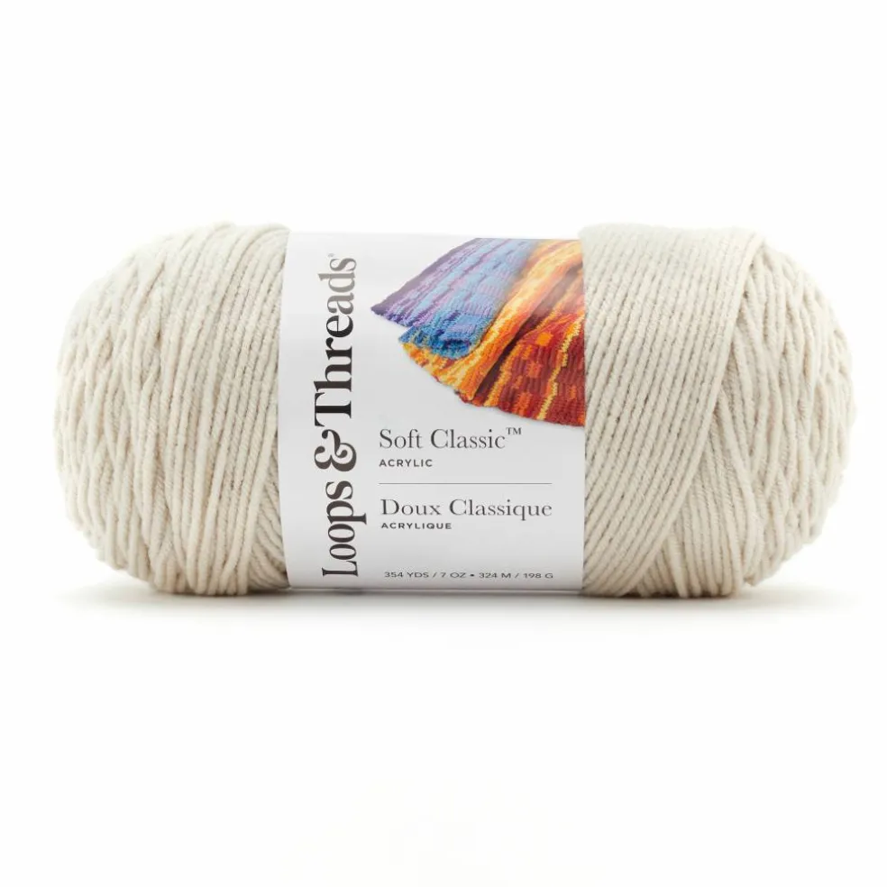 Soft Classic™ Solid Yarn by Loops & Threads®