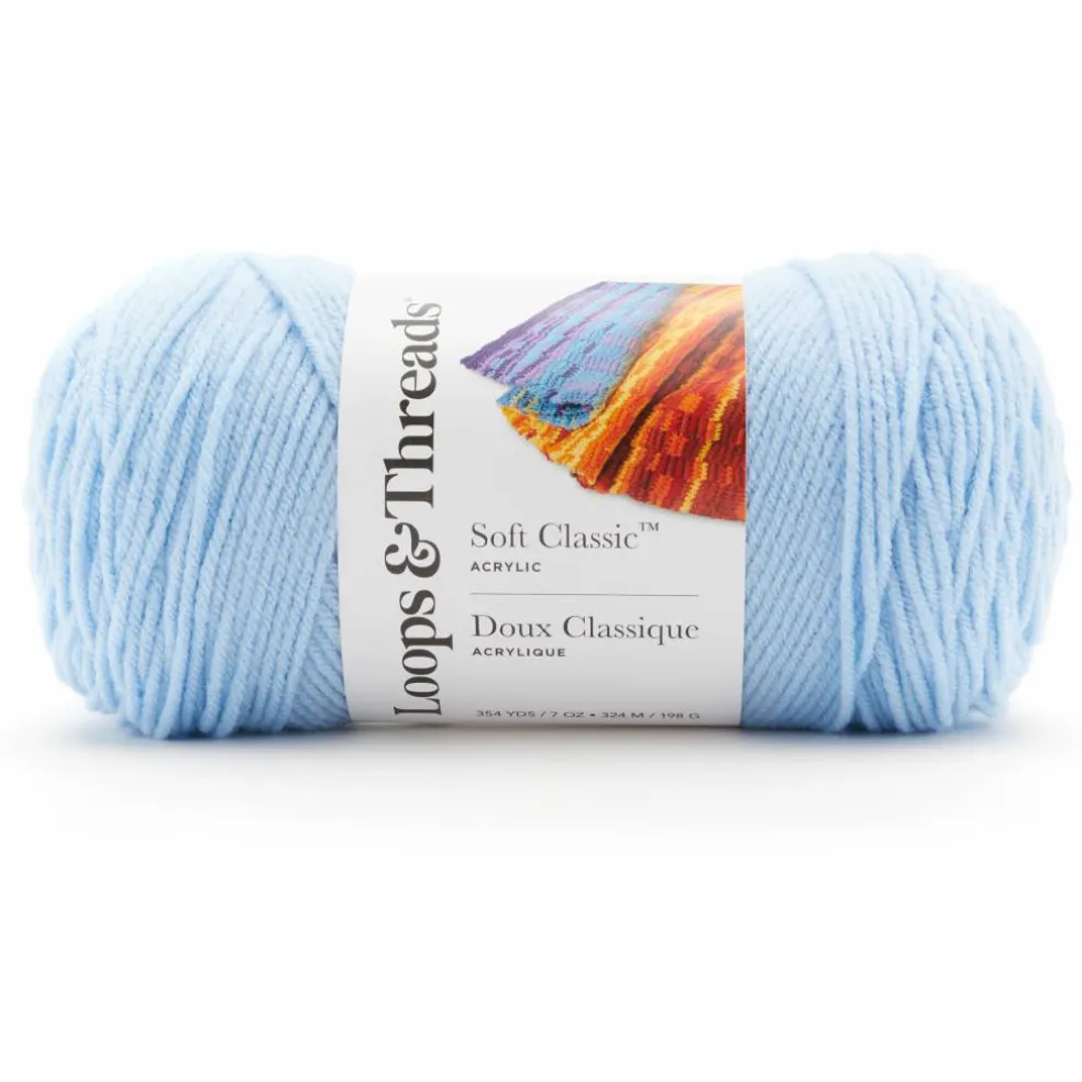 Soft Classic™ Solid Yarn by Loops & Threads®