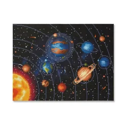 Solar System Painting Diamond Art Kit by Make MarketĀ®