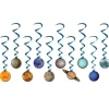Solar System Party Whirls 10/Pkg
