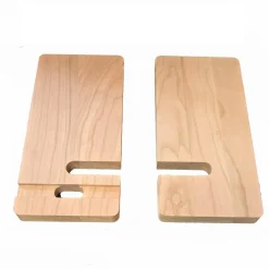 Solid Cherry, Smart Phone Viewing and Charging Stand, 3-Pack