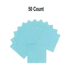 Solid Color Luncheon Napkins Bulk 50 Pc Paper Party Supplies Set