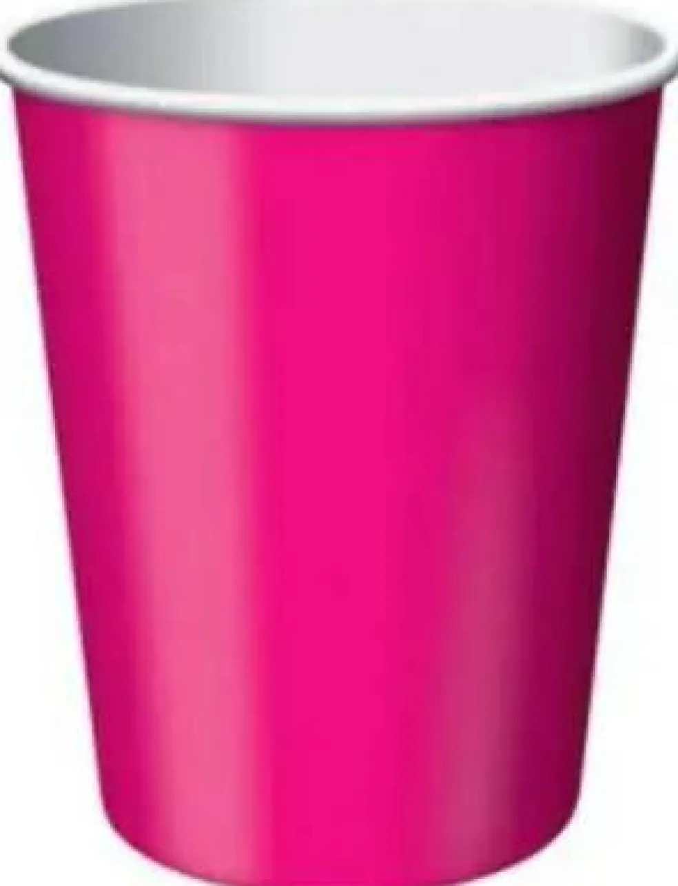 Solid Color 9oz Paper Cups – 10 Cups/Pack or 120 Cups/Case