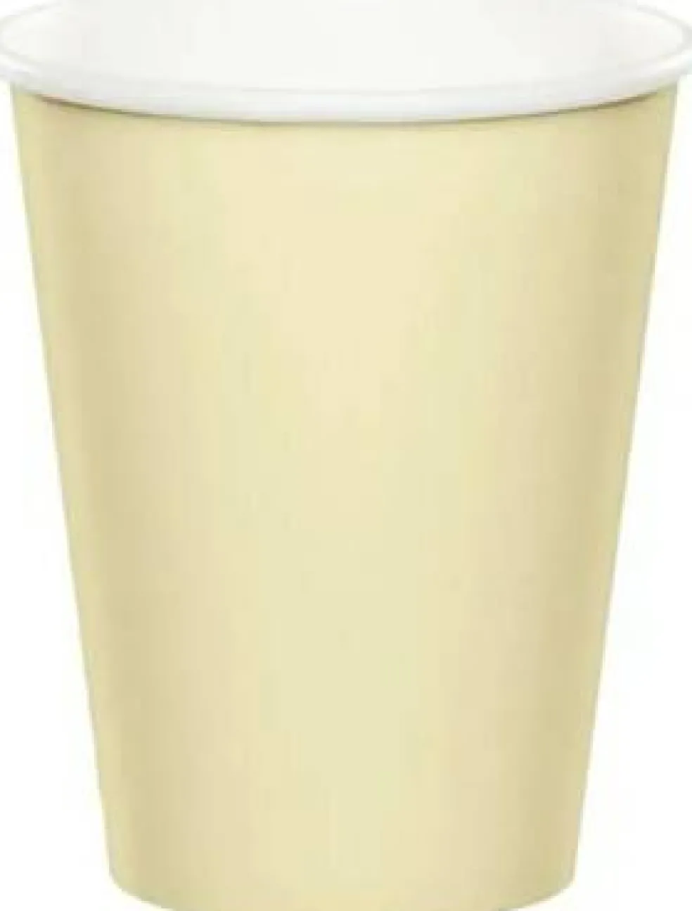 Solid Color 9oz Paper Cups – 14 Cups/Pack or 168 Cups/Case