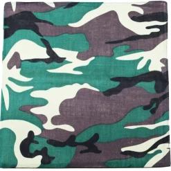 Solid 100% Cotton Unisex Bandana