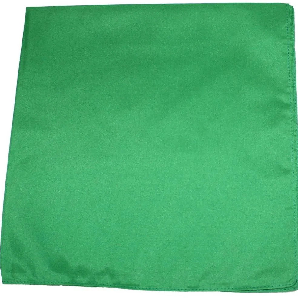 Solid 100% Cotton Unisex Bandana - 4 Pack