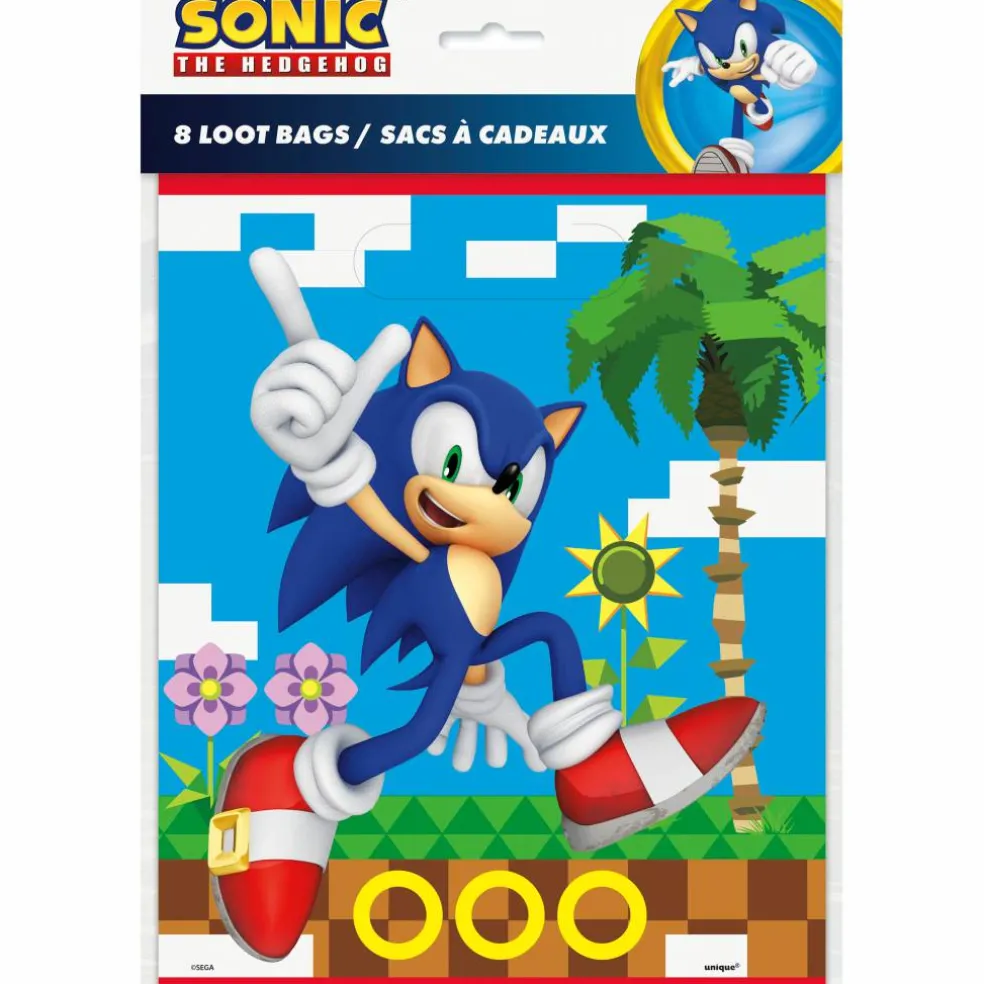 Sonic the Hedgehog™ Loot Bags, 8ct.