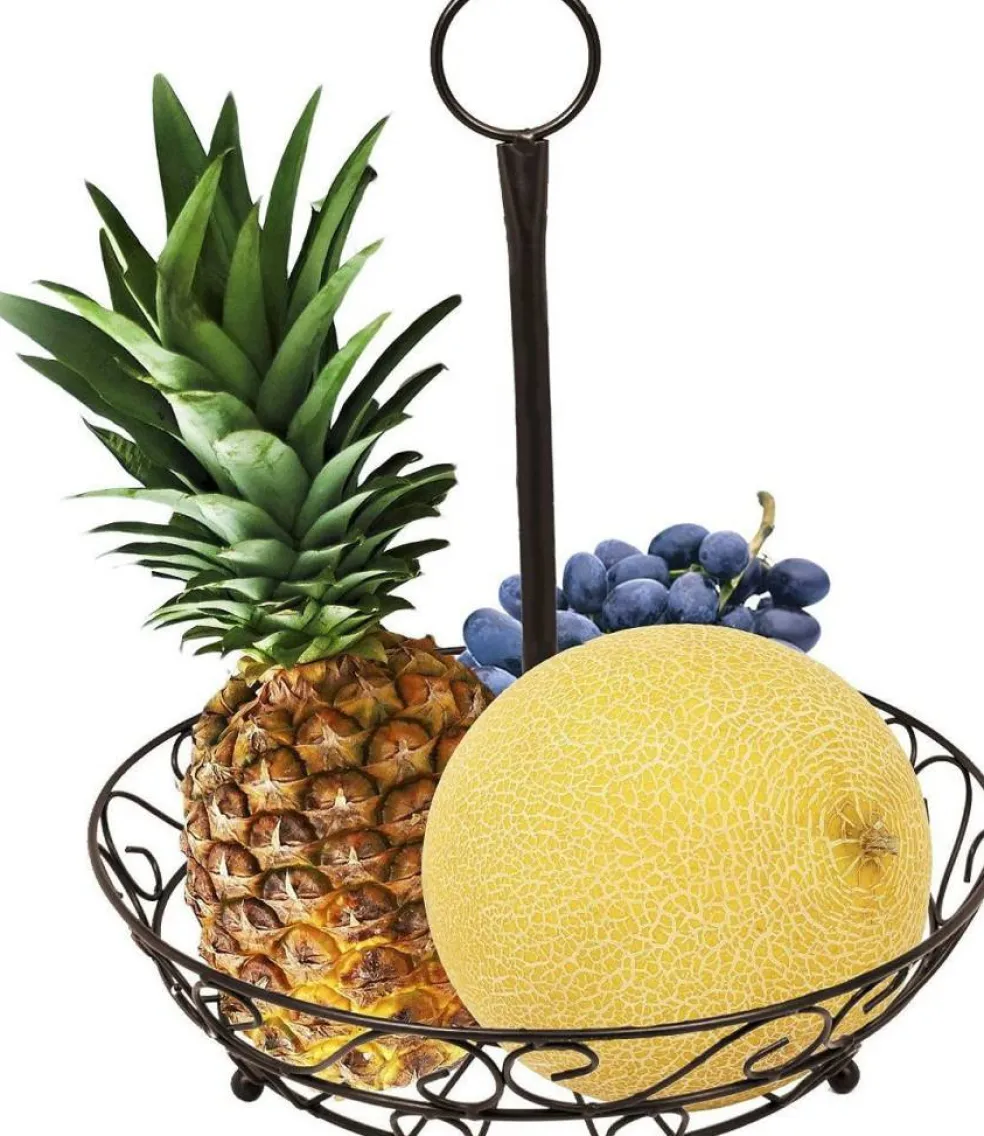Sorbus 2-tier Countertop Basket Bronze