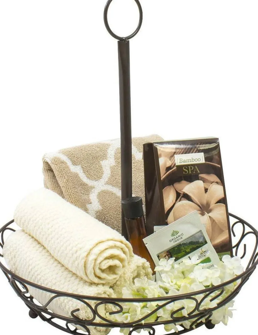 Sorbus 2-tier Countertop Basket Bronze