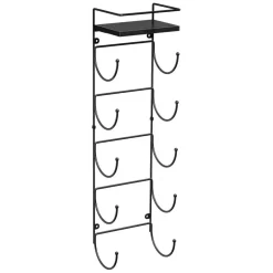 Sorbus Wall Mounted Towel Rack with Shelf