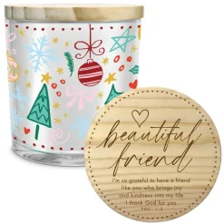 Soy Candle Beautiful Friend Christmas