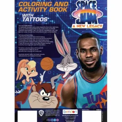 Space Jam: A New Legacy™ Coloring & Activity Book with Tattoos