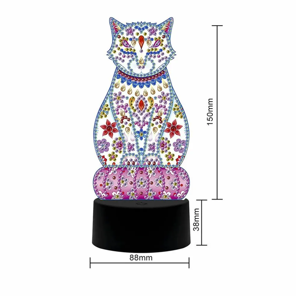 Sparkly Selections Cat Lamp Diamond Art Kit