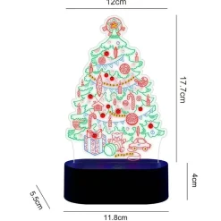 Sparkly Selections Christmas Tree 3D Lamp Diamond Painting