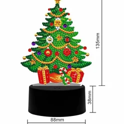 Sparkly Selections Christmas Tree Lamp Diamond Art Kit