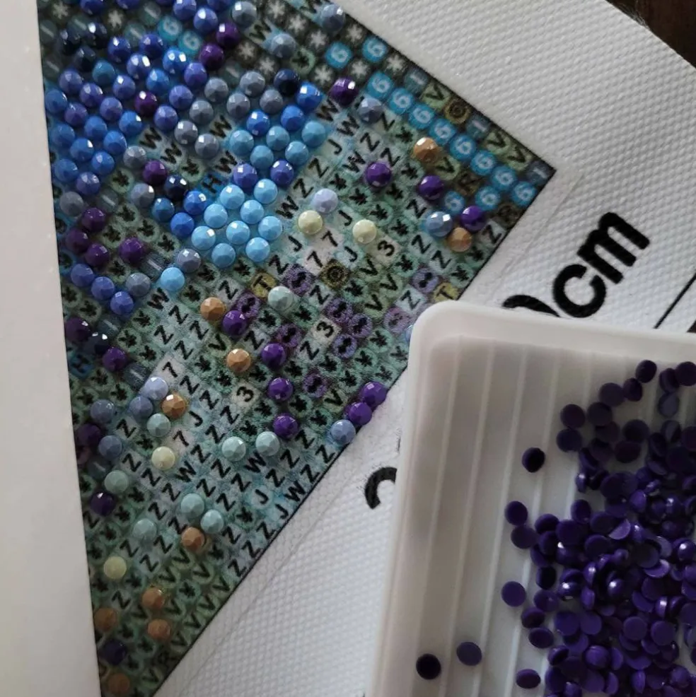 Sparkly Selections Colorful Pug Diamond Painting Kit, Round Diamonds