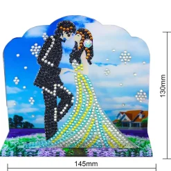 Sparkly Selections Couple Getting Married 3D Decoration Diamond Painting