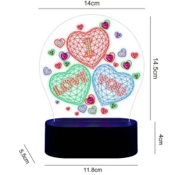 Sparkly Selections I Love You 3D Lamp Diamond Painting