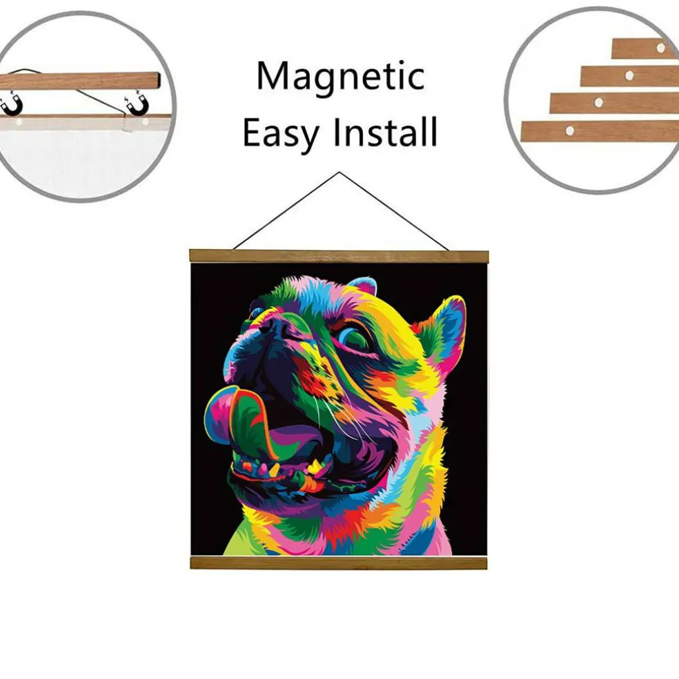 Sparkly Selections Magnetic Wooden Frame for Diamond Painting or Posters