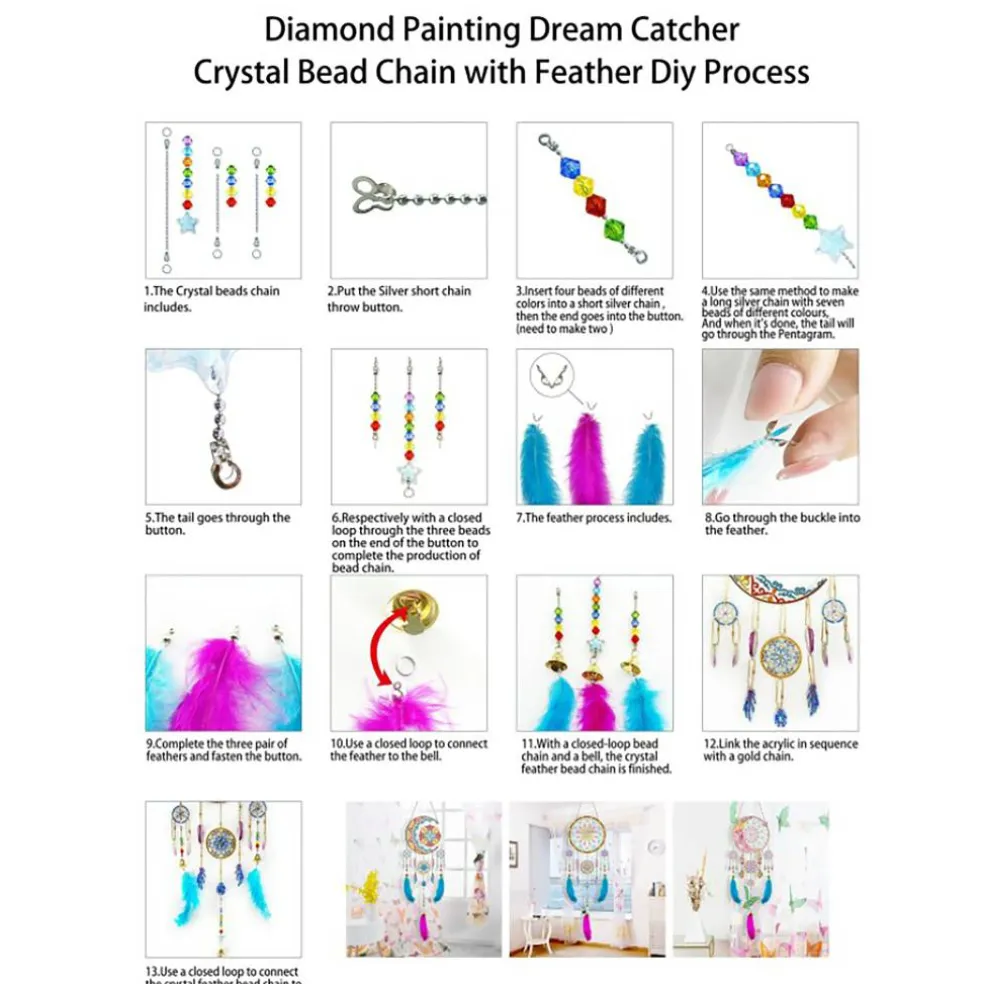 Sparkly Selections Moon Dreamcatcher Diamond Painting